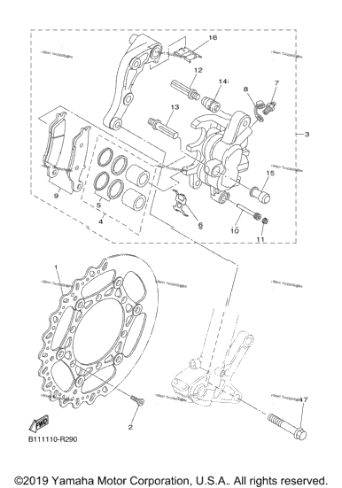 Front Brake Caliper