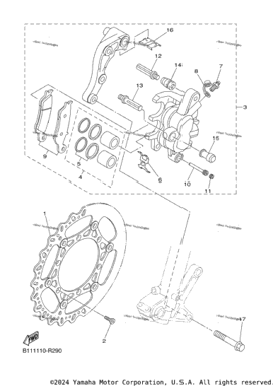 Front Brake Caliper