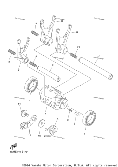 Shift Cam Fork