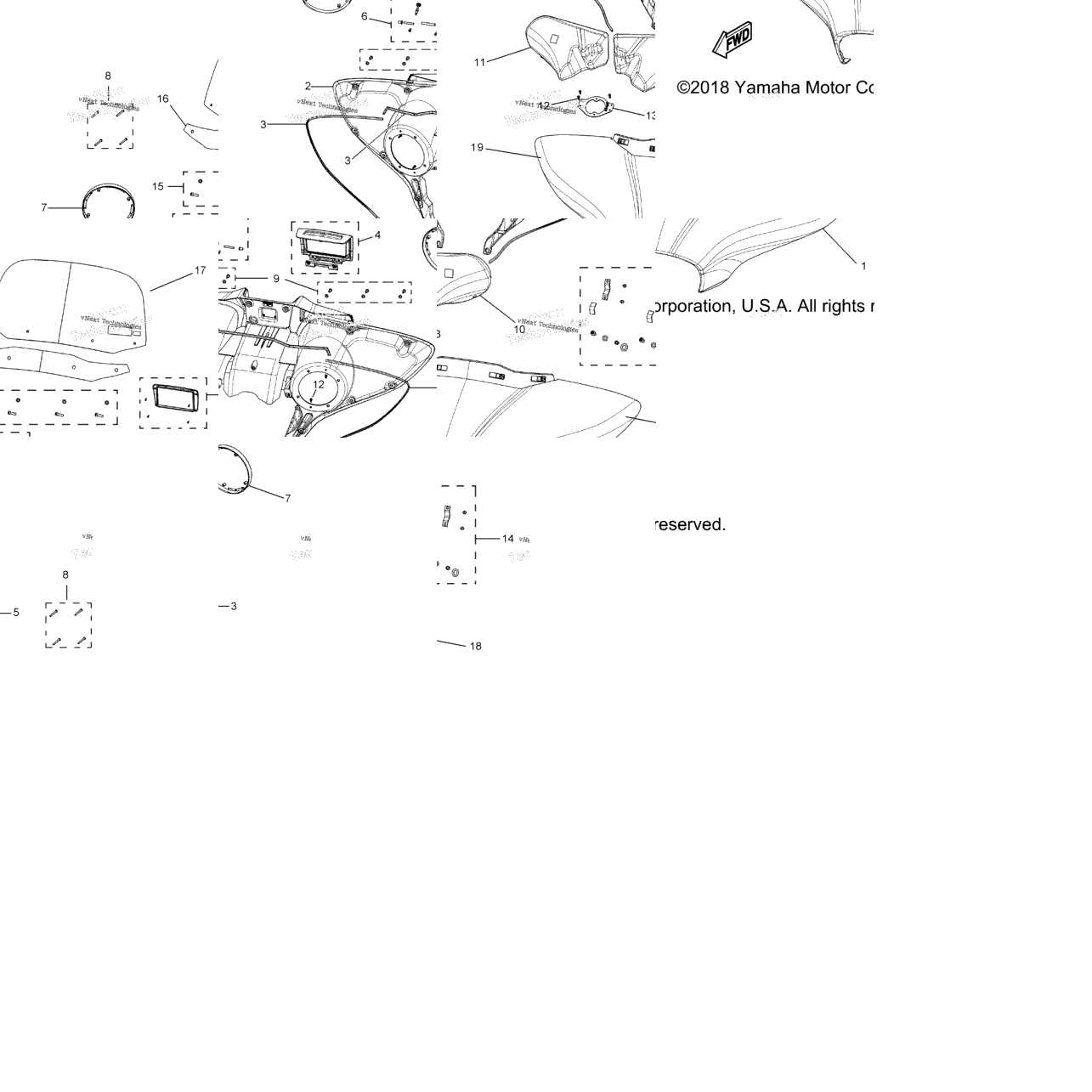 Cowling Windshield