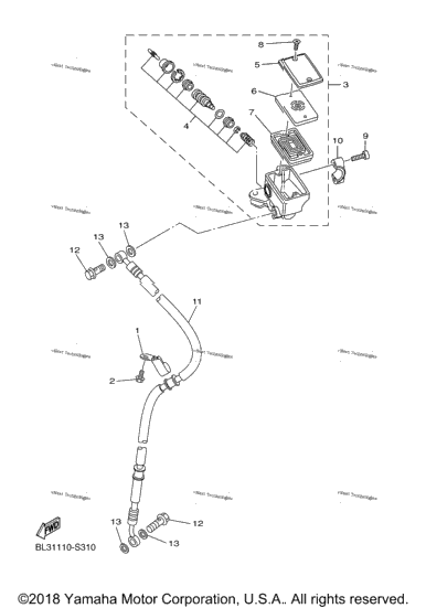 Front Master Cylinder