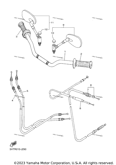 Steering Handle Cable