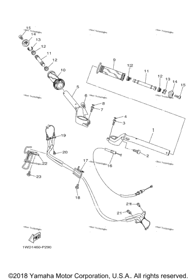 Steering Handle Cable