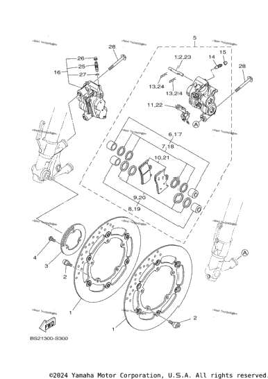 Front Brake Caliper