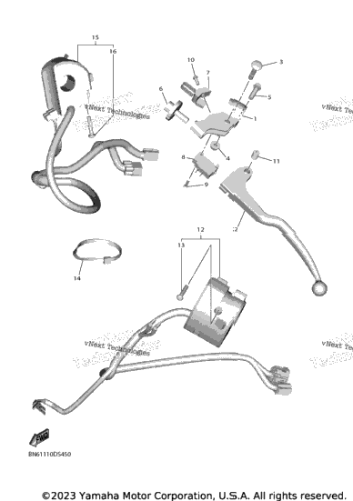 Handle Switch Lever