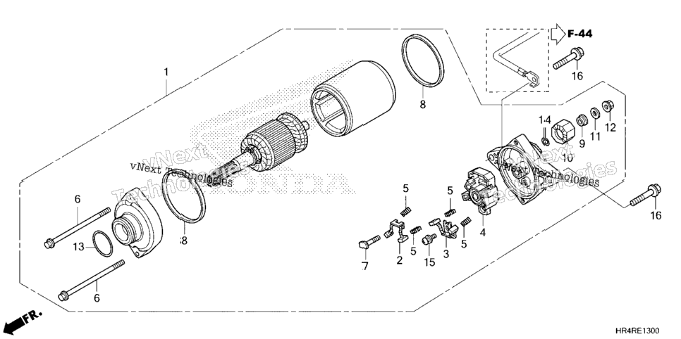 STARTER MOTOR