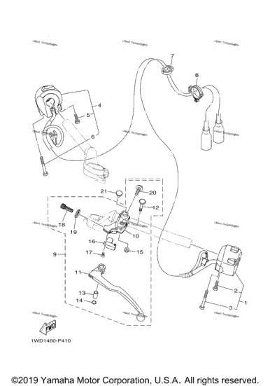 Handle Switch Lever