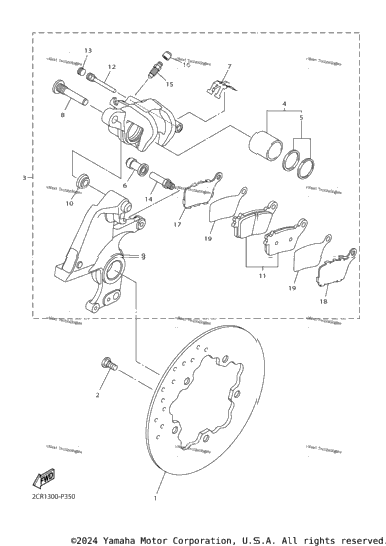 Rear Brake Caliper