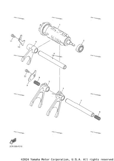 Shift Cam Fork