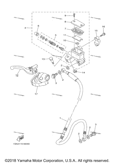 Front Master Cylinder