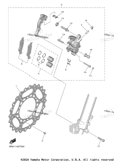 Front Brake Caliper