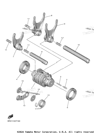 Shift Cam Fork