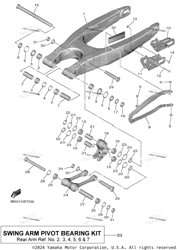Rear Arm