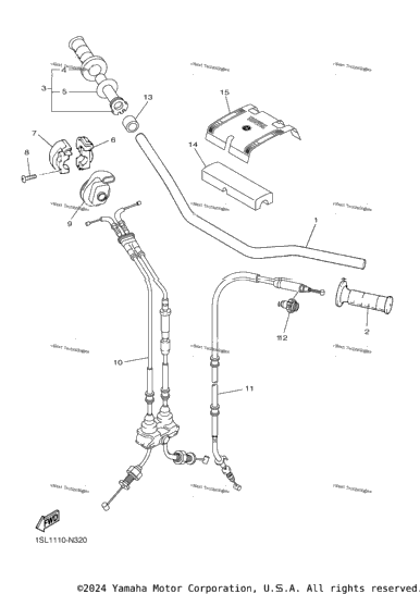Steering Handle Cable