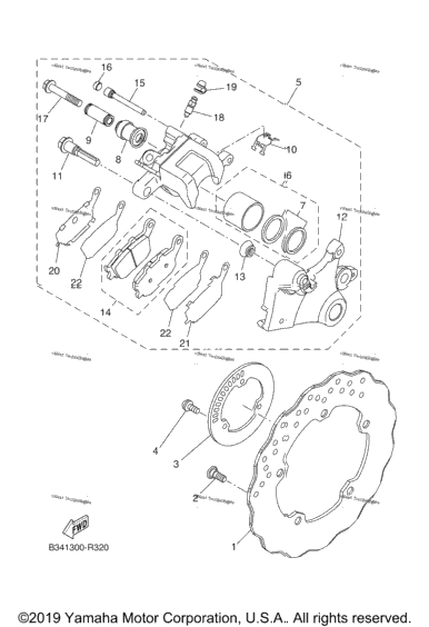 Rear Brake Caliper