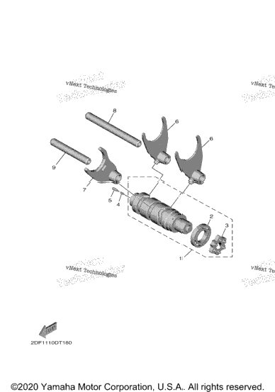 Shift Cam Fork