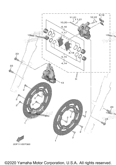Front Brake Caliper
