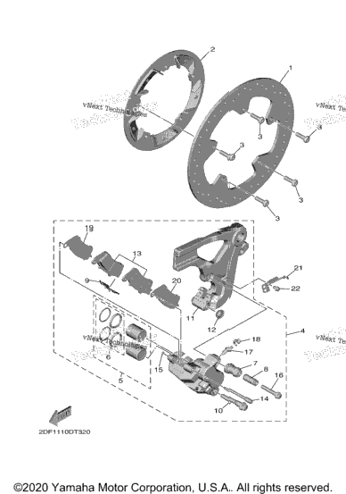 Rear Brake Caliper