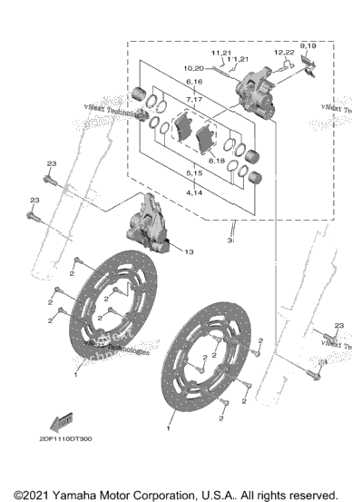 Front Brake Caliper
