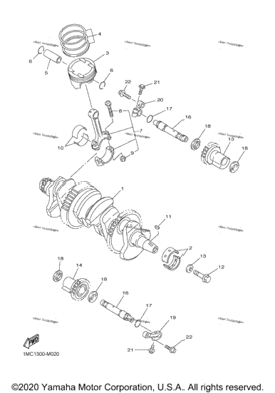 Crankshaft Piston