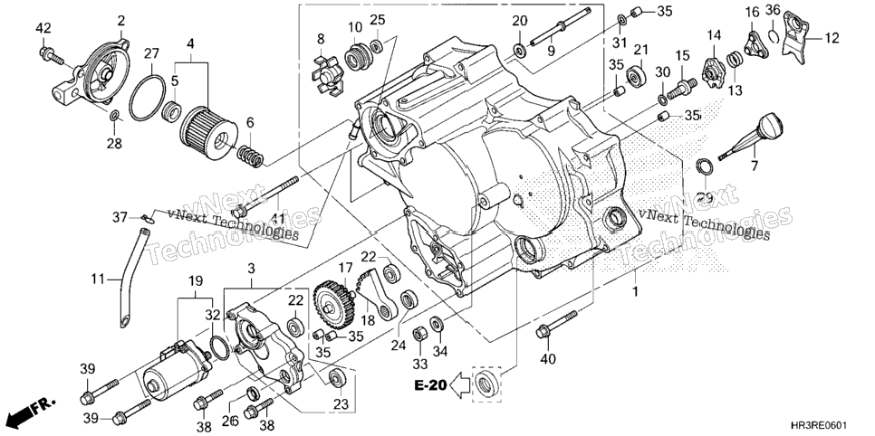 FRONT CRANKCASE COVER (2)