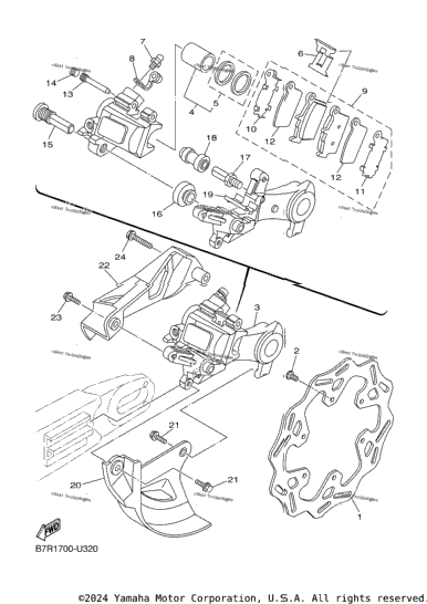 Rear Brake Caliper