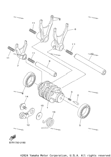 Shift Cam Fork