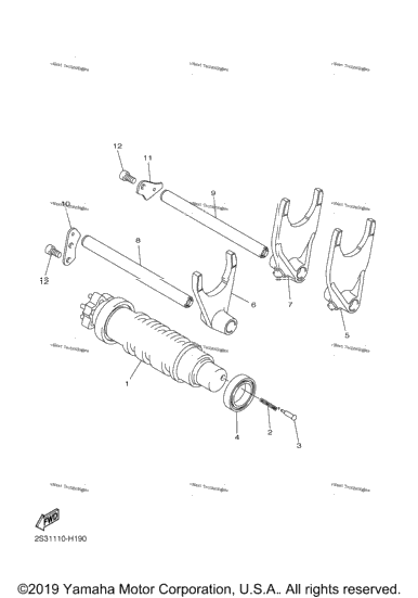 Shift Cam Fork
