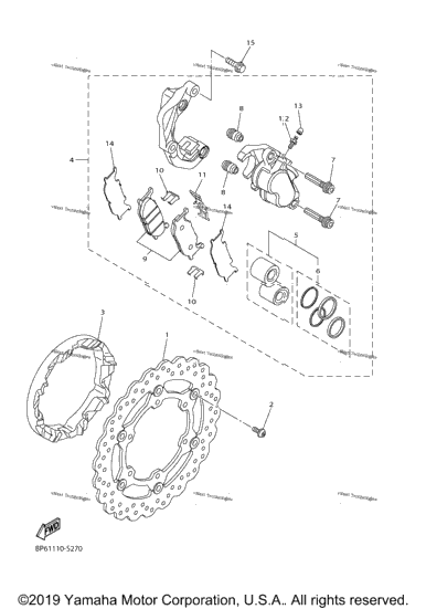 Front Brake Caliper