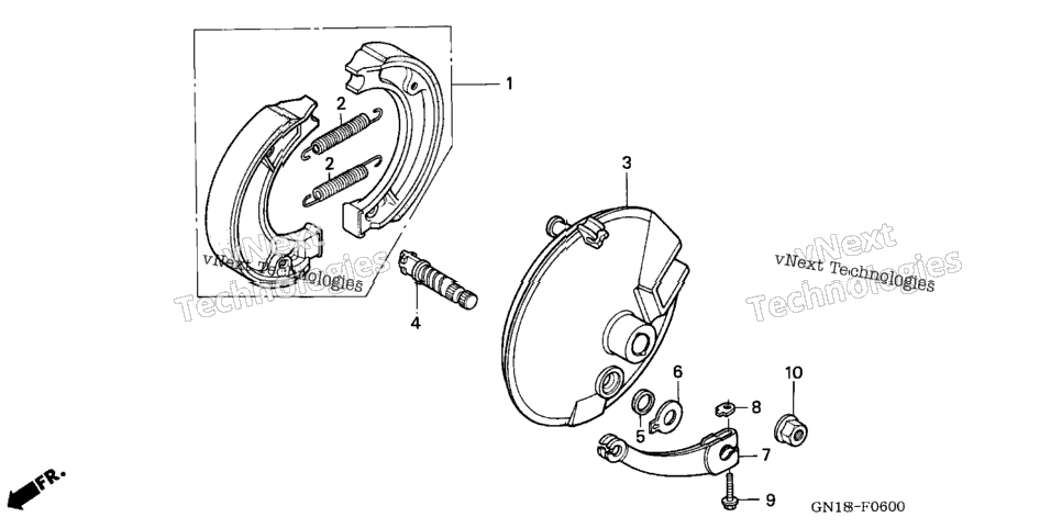 Front Brake Panel