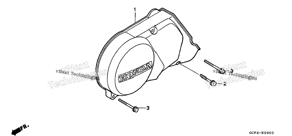Left Crankcase Cover