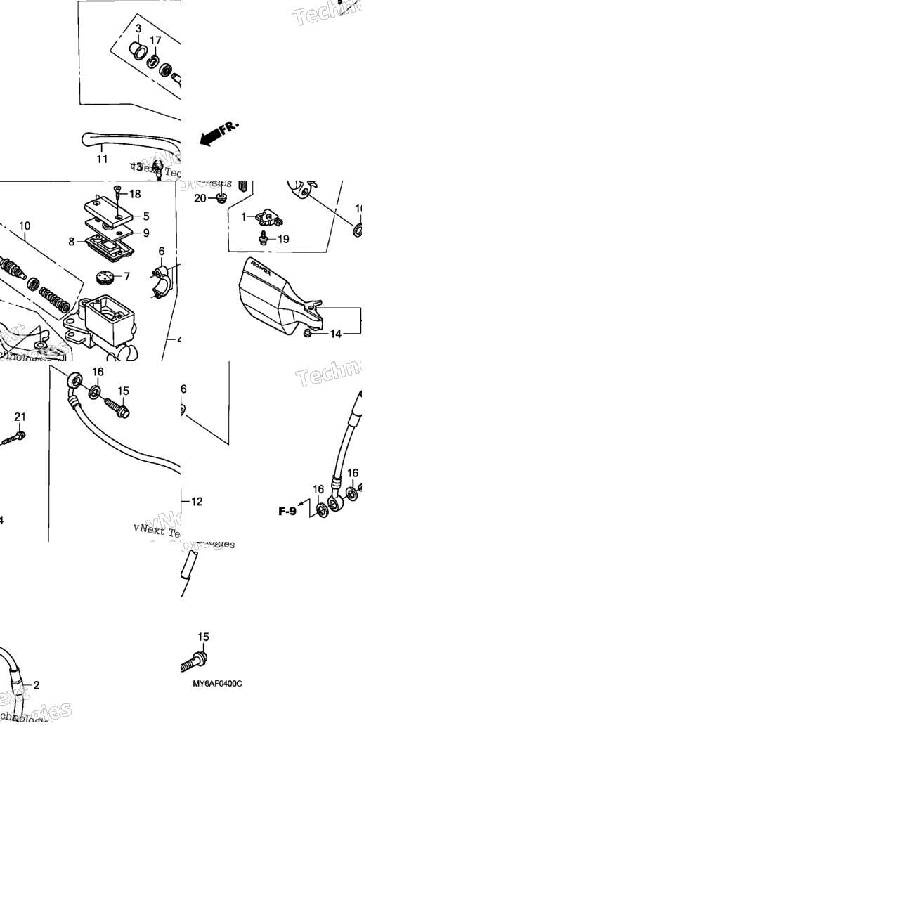 Front Brake Master Cylinder