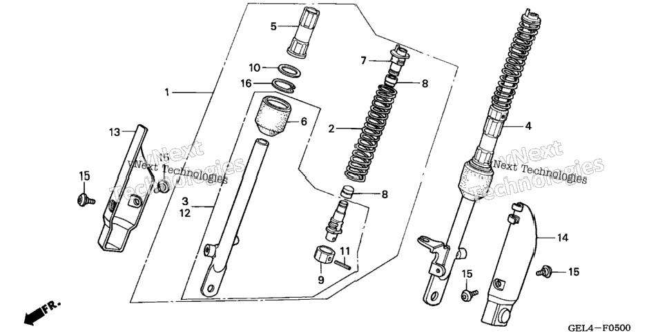 Front Shock Absorber