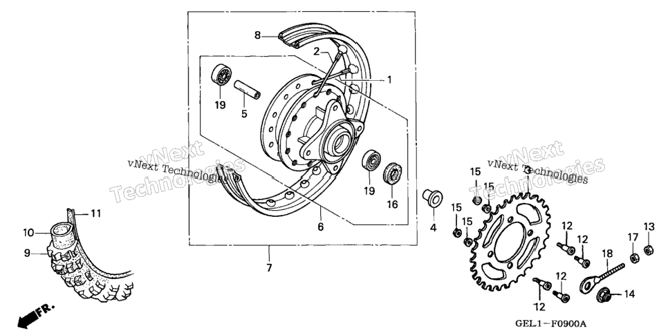Rear Wheel