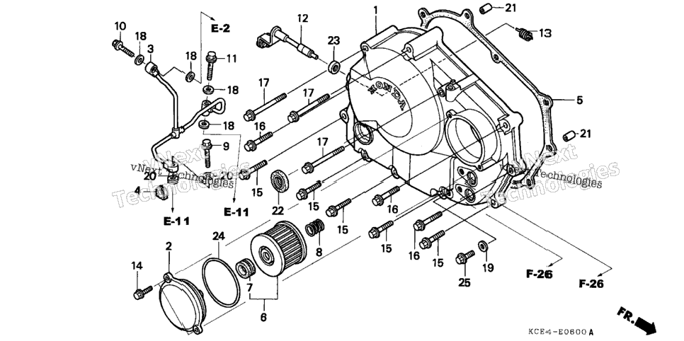 Right Crankcase Cover