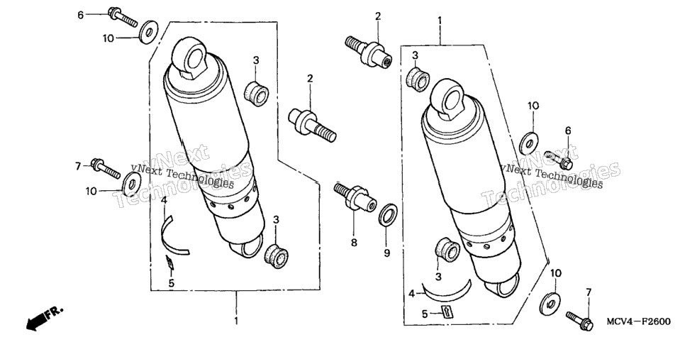 Rear Shock Absorber