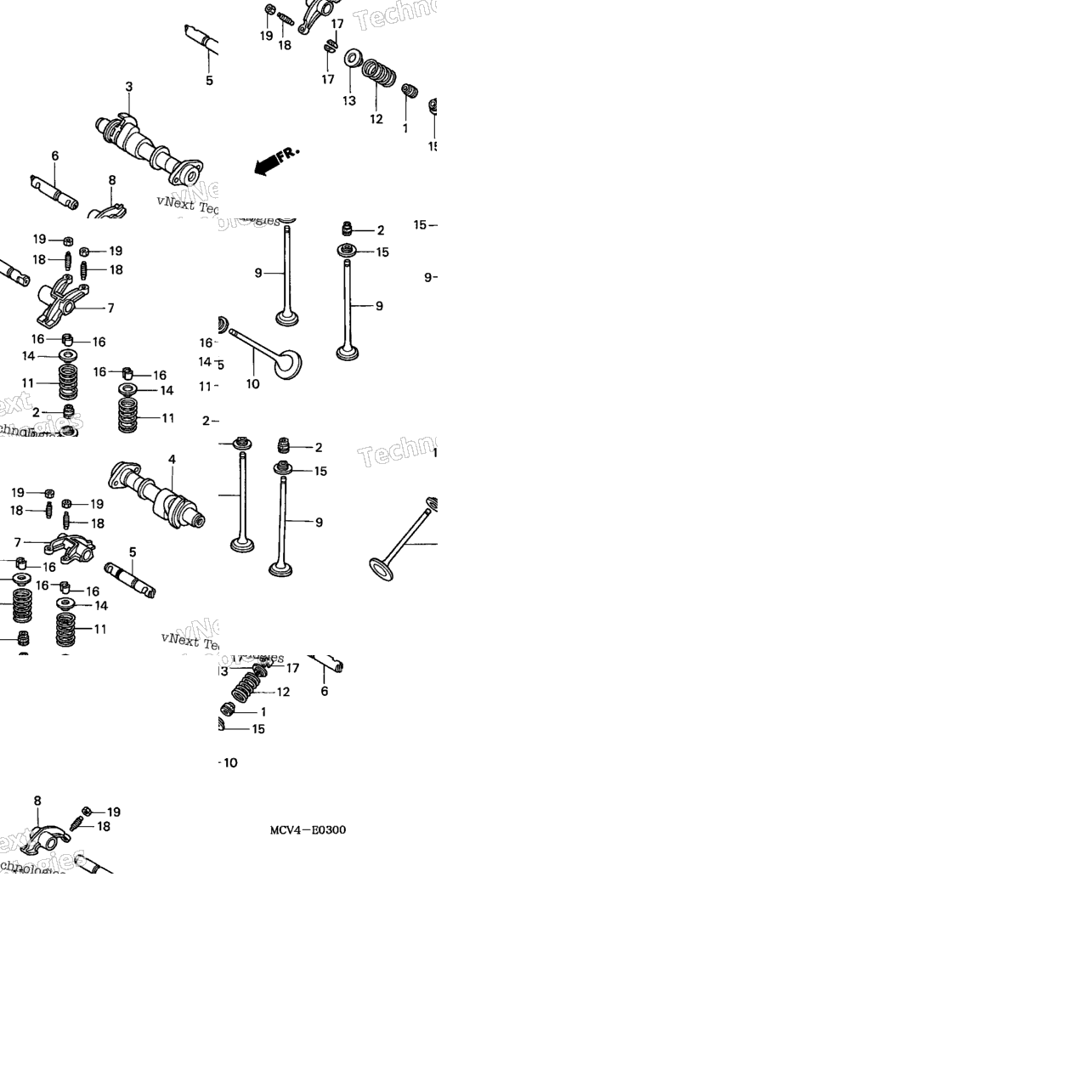 Camshaft + Valve