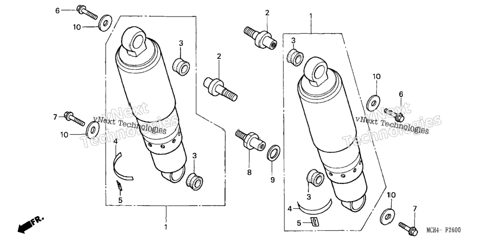Rear Shock Absorber (1)