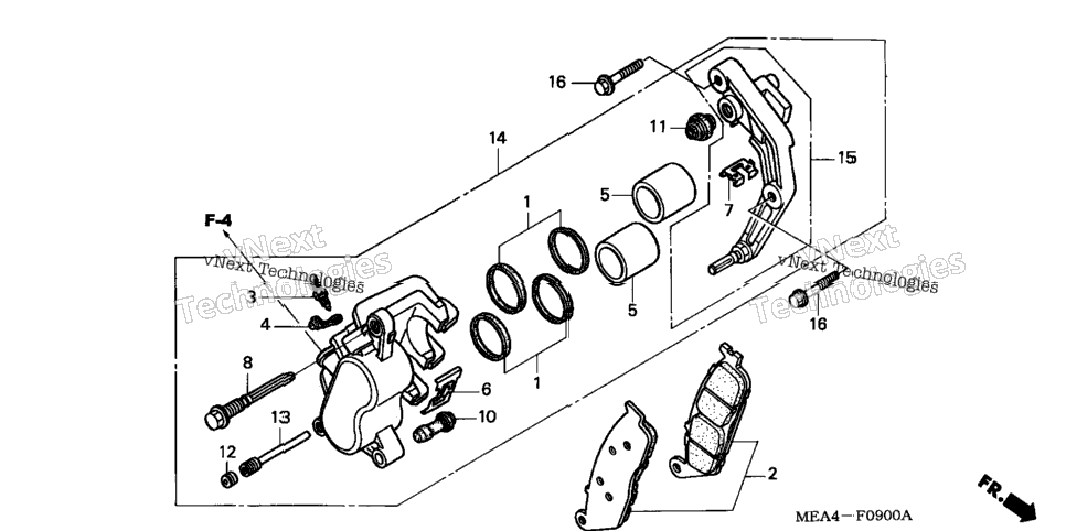 Front Brake Caliper