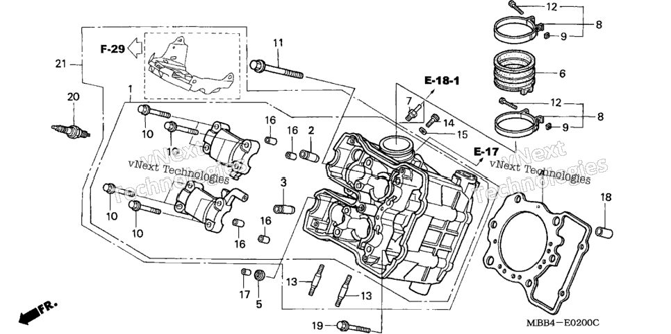 Cylinder Head (Fr.)