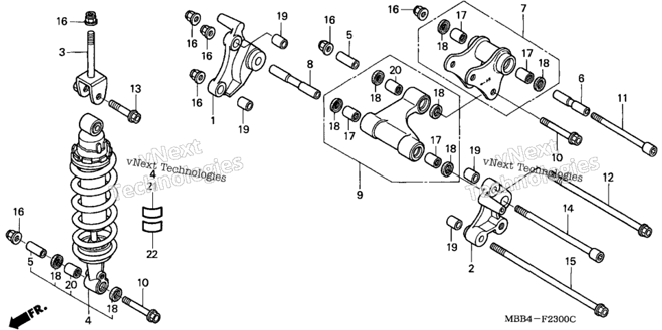Rear Shock Absorber