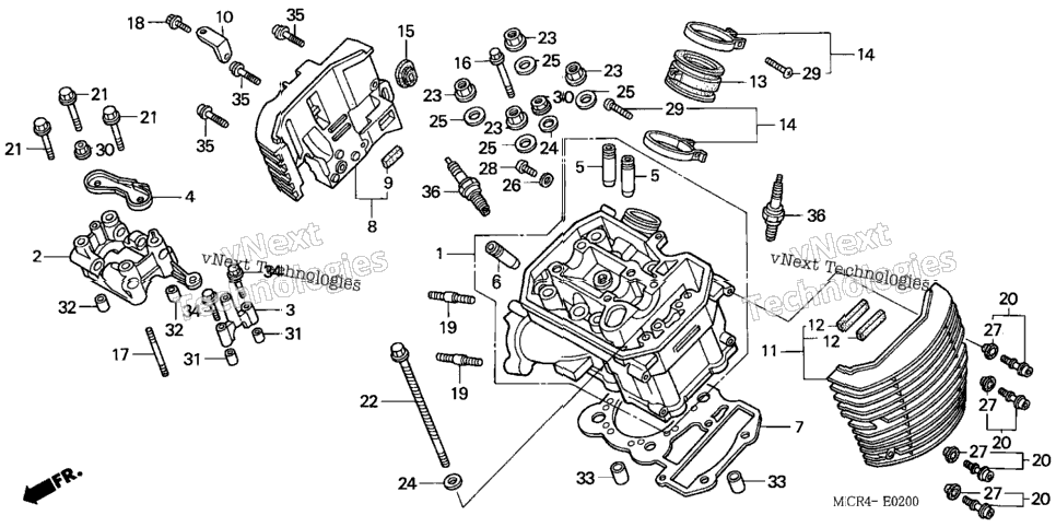 Cylinder Head (Fr.)