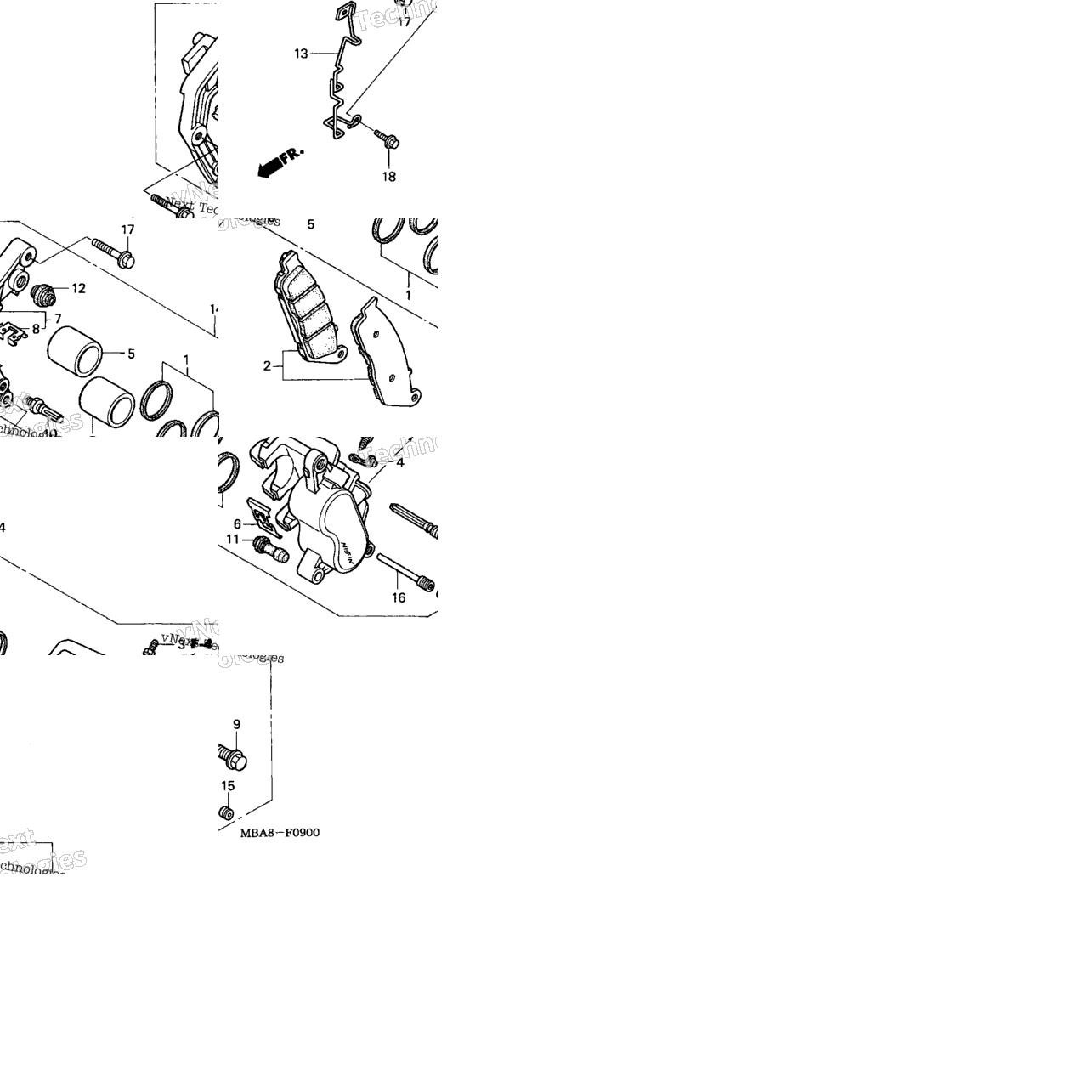 Front Brake Caliper