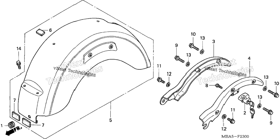 Rear Fender