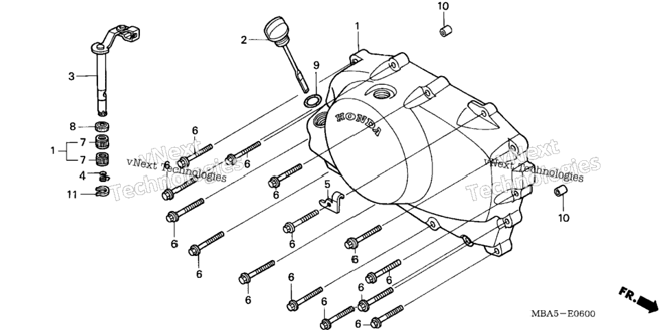 Right Crankcase Cover