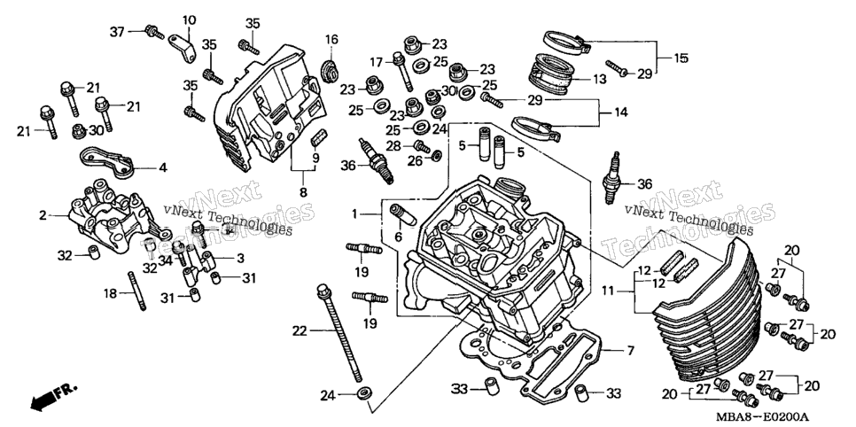 Cylinder Head (Fr.)