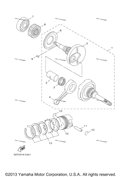 Crankshaft Piston