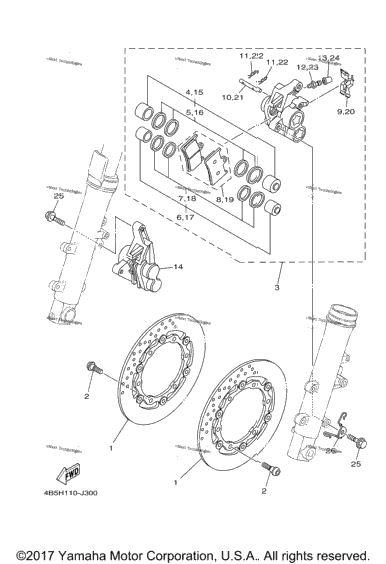 Front Brake Caliper