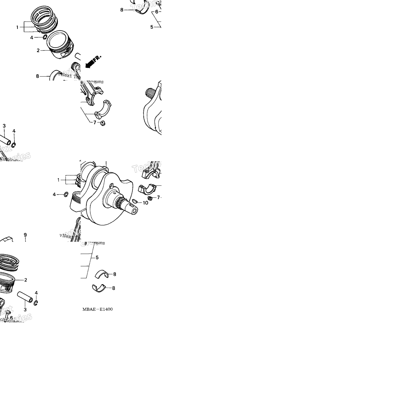 Crankshaft + Piston