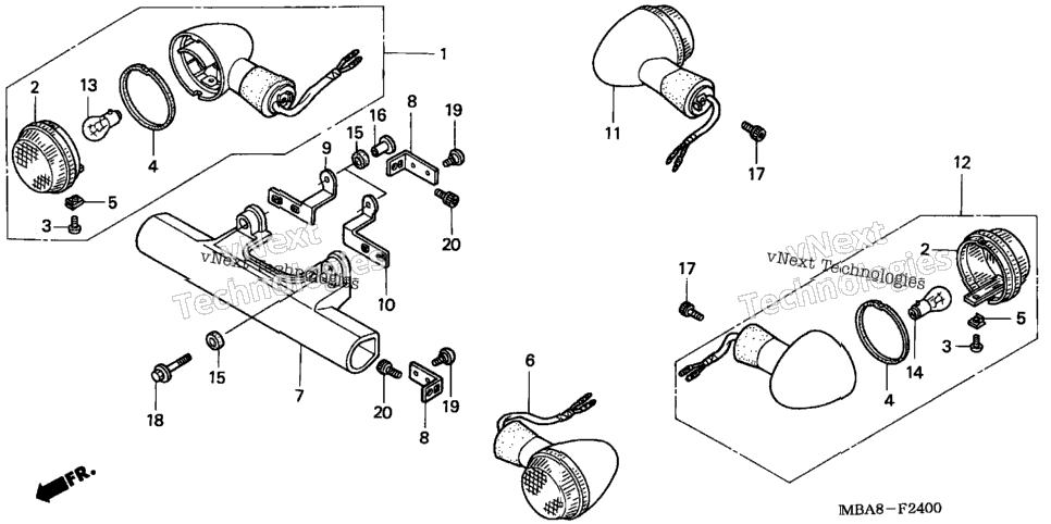 Front + Rear Turn Signal
